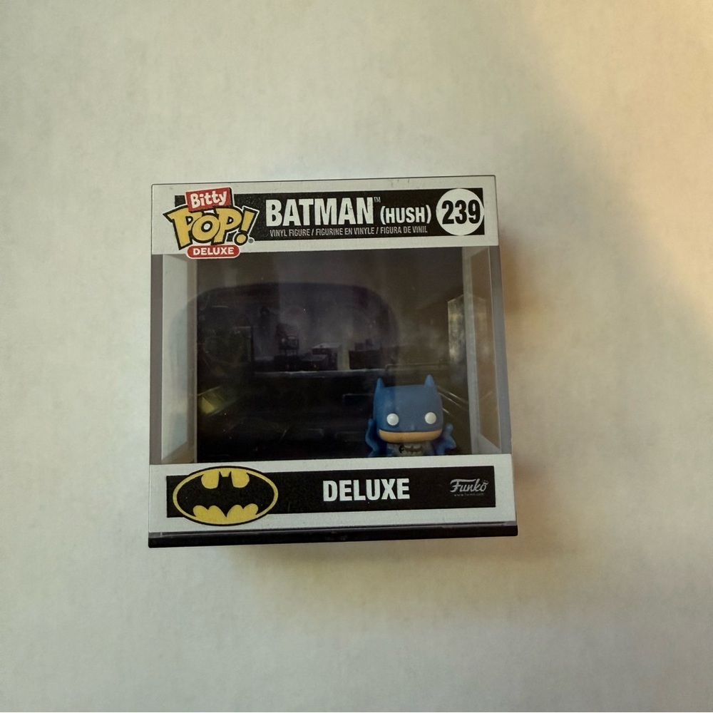 Funko Pocket Pop! Patchwork Batman Keychain - Blue and Black